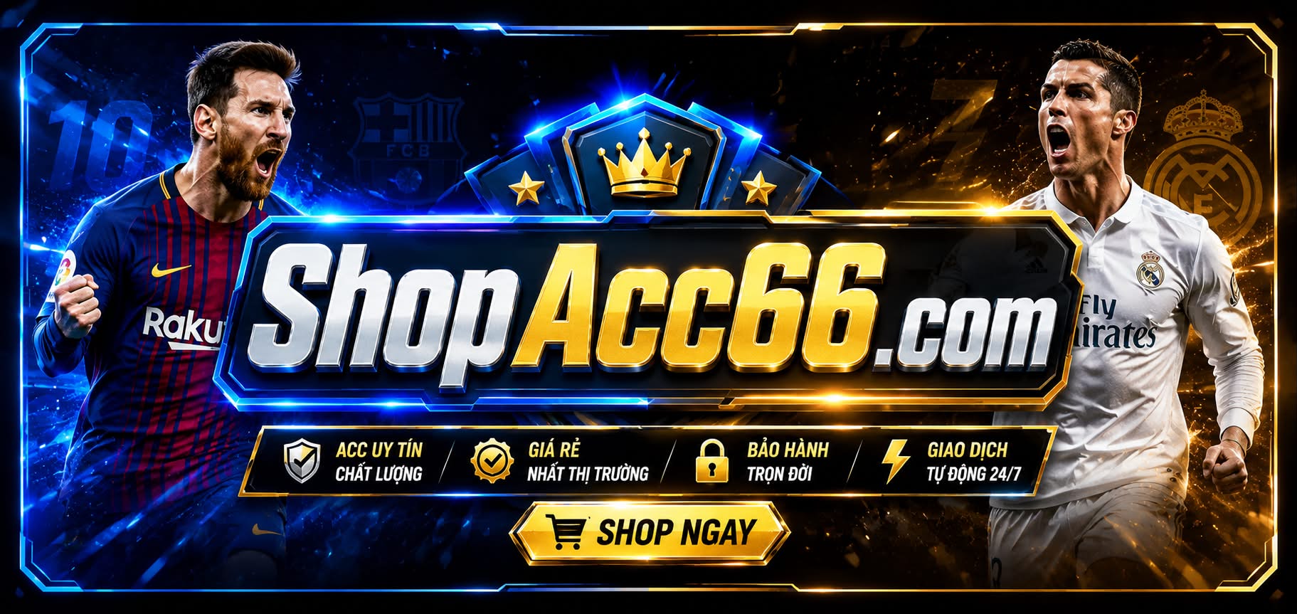 Shop acc game FC Mobile uy tín giá rẻ, bảo hành trọn đời, nhiều minigame event hấp dẫn, rút quân huy tự động, hỗ trợ 24/24.